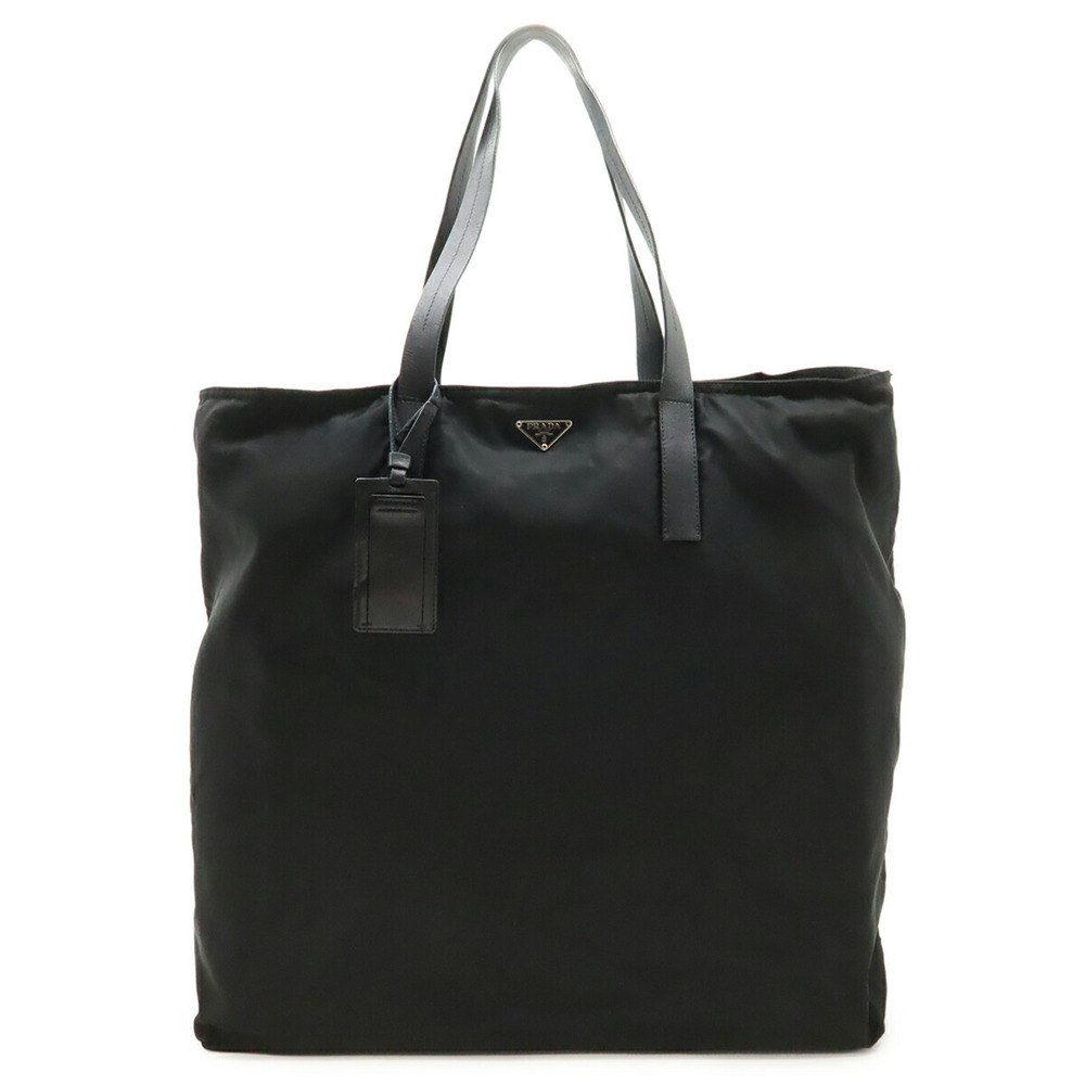 PRADA Black Leather Shoulder Bag - Picture 2 of 10